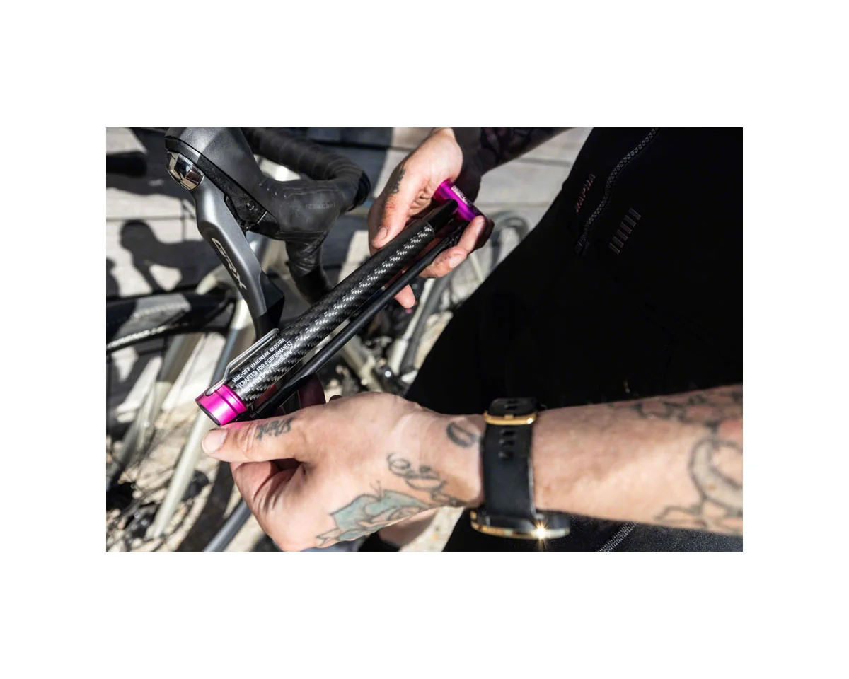 Muc-Off Airmach Carbon Frame Pump (Black) - view 5
